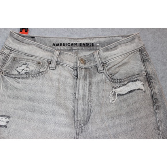 American Eagle Womens Highest Rise 90s Boyfriend Jean Gray NWT 4 Regular - Picture 3 of 12
